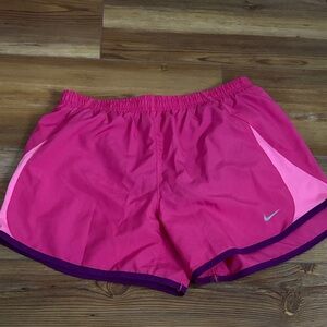 Nike Girl’s Fuchsia and Purple Athletic Shorts